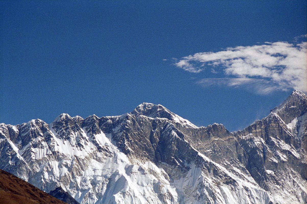 12 Tengboche - Nuptse, Everest, Lhotse Close Up